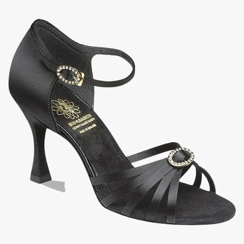 SUPADANCE ladies latin danceshoes style 1516 - Black Satin