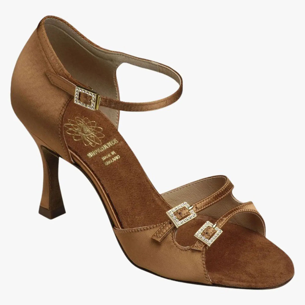 SUPADANCE ladies latin dance shoes style 1616 - Flesh Satin