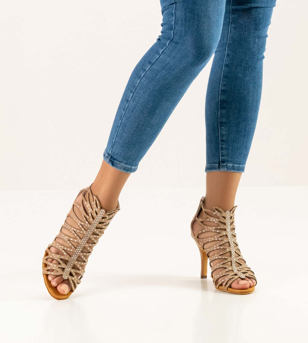 ANNA KERN 80075 Celeste dámská taneční obuv