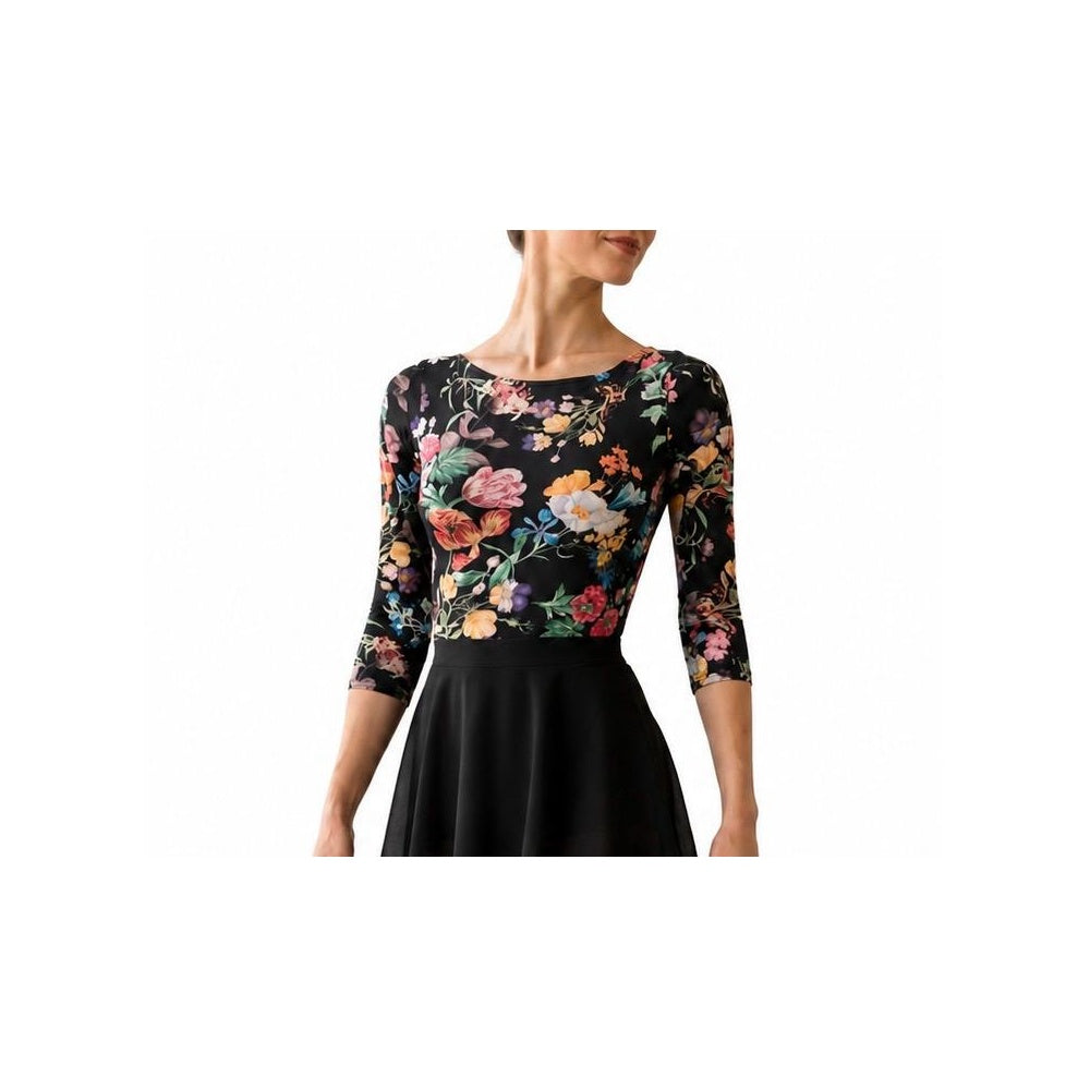 HD Leotard round neckline