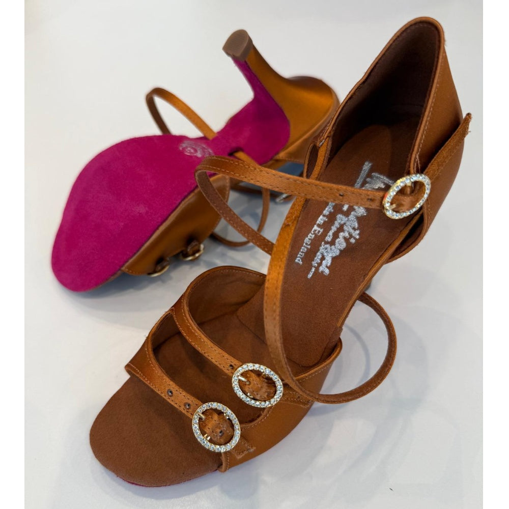 INTERNATIONAL Freya  Dámská taneční obuv - růžová podrážka