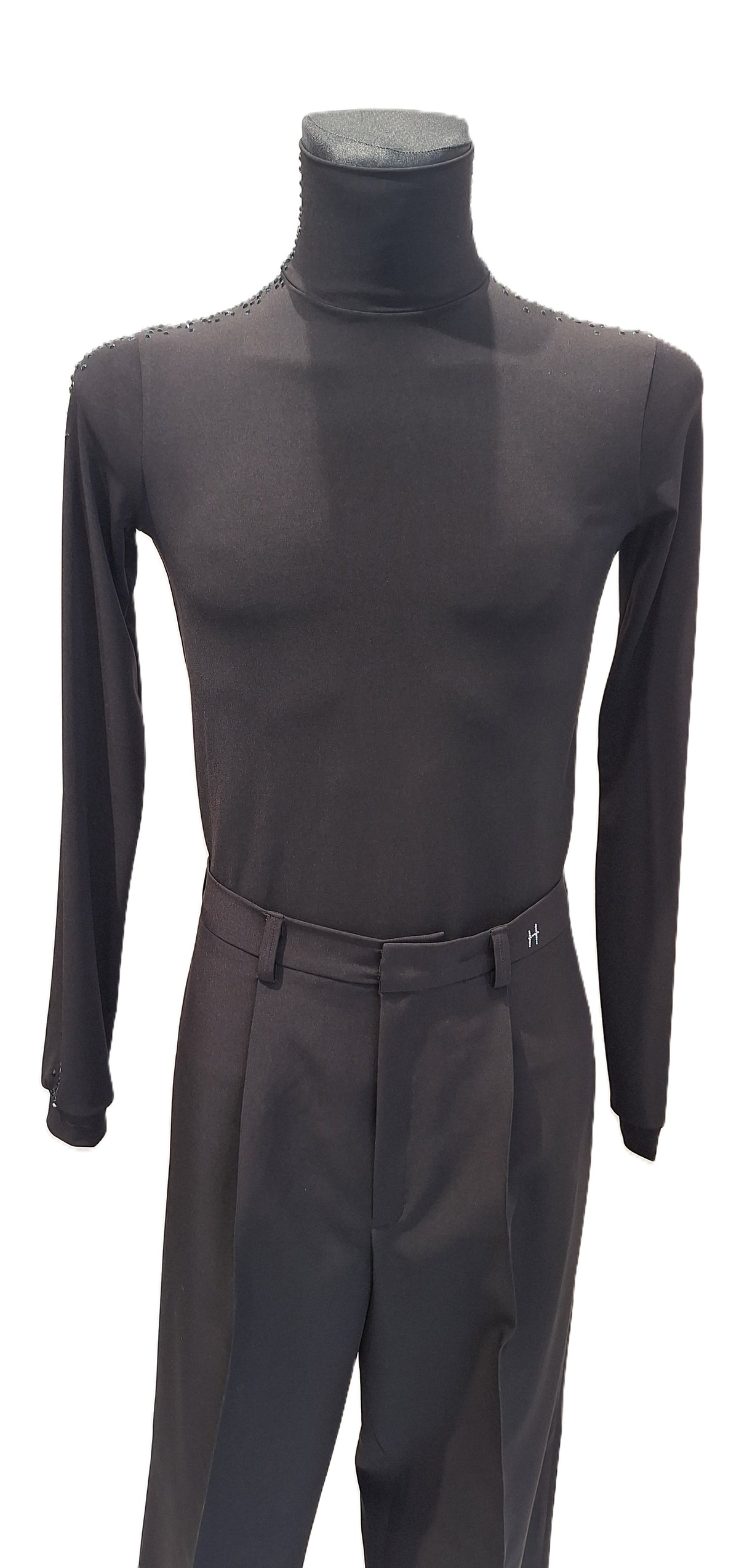 HD Mens turtleneck with stones