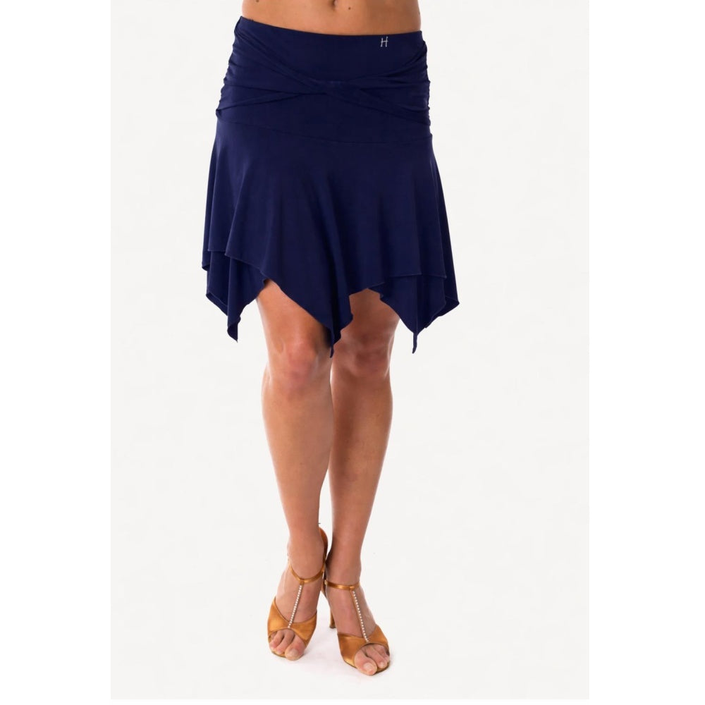 HD Sukně latinská s cípy a přetočením