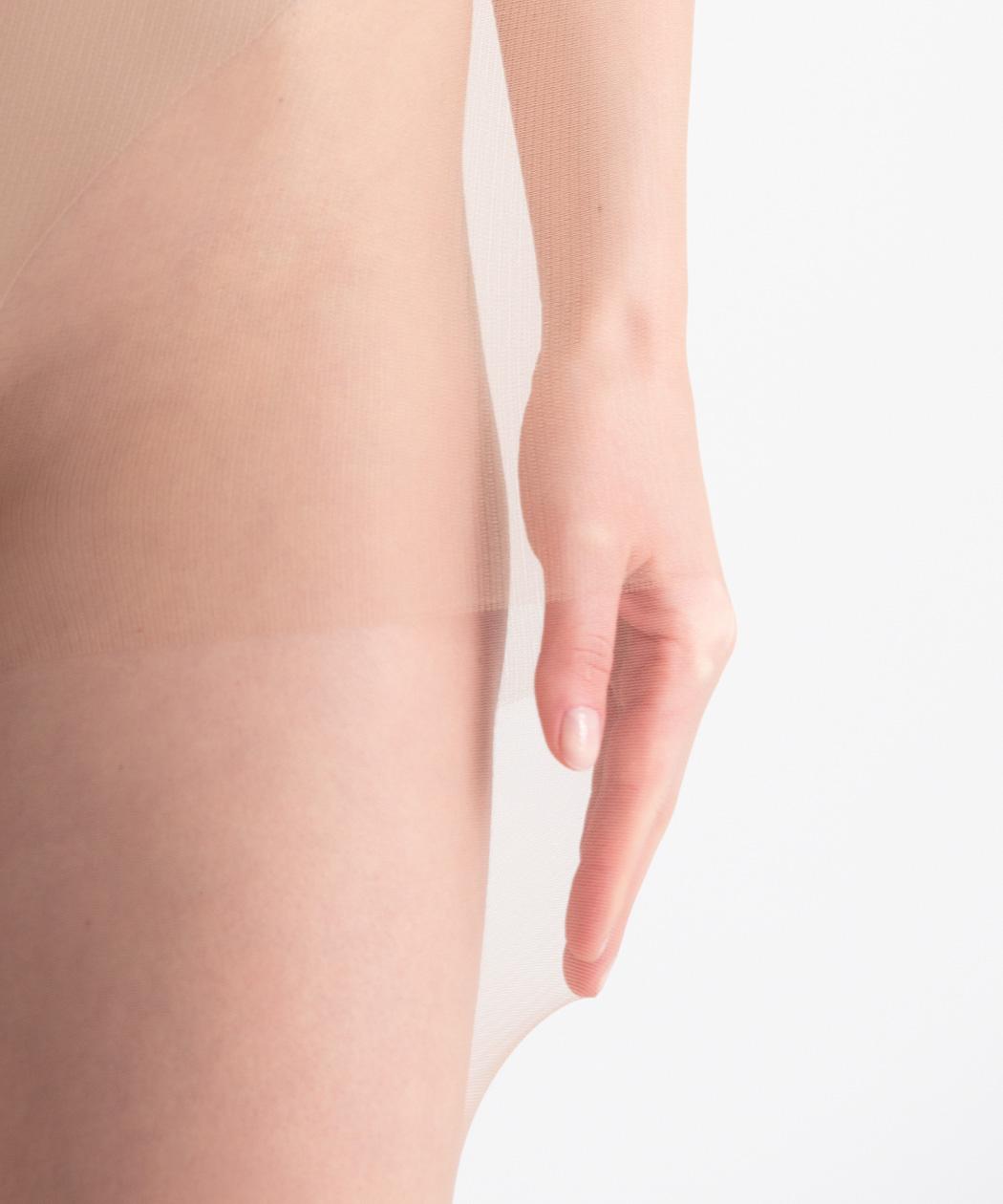 NADOTEC Duše-Klasické punčochy s transparentní špičkou / 20 DEN