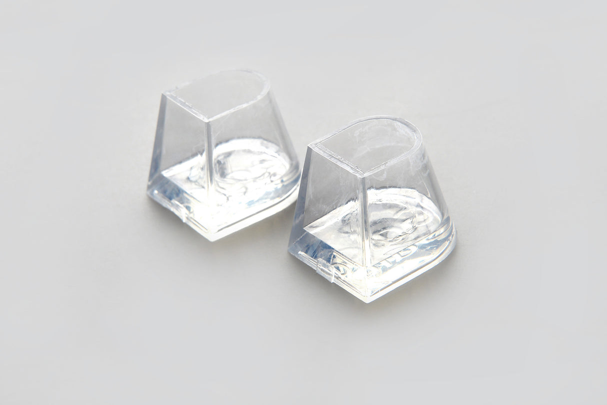 GALA Heel protectors Flare Transparent