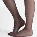 NADOTEC Duše-Klasické punčochy s transparentní špičkou / 20 DEN