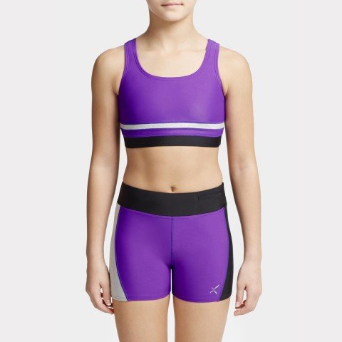 CAPEZIO Stick The Landing Short  - Dívčí Kraťasy