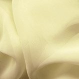 Georgette, Cream, š. 110cm, 100% PES