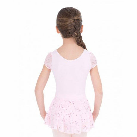 CAPEZIO Sequined puff sleeve dress pro děti