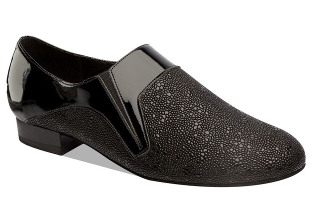 SUPADANCE 6890 - Black Stingray pánská taneční obuv