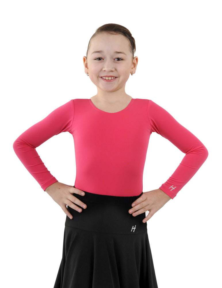 HD Body dívčí - dlouhý rukáv