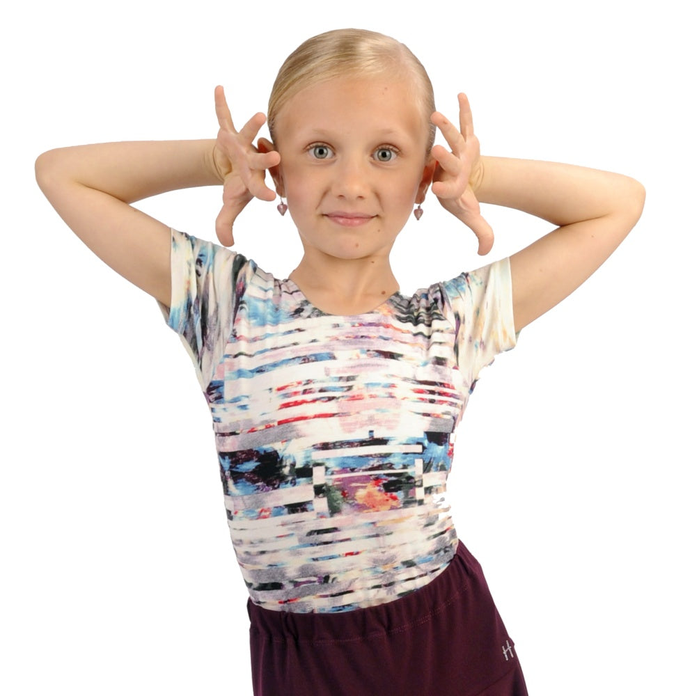 HD Body dívčí - krátký rukáv