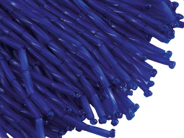 Korálkové třásně Cobalt mat,délka 7cm