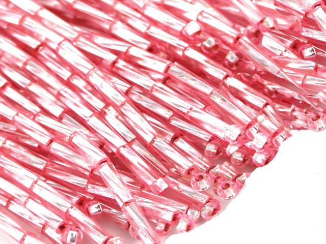 Korálkové třásně Light Rose,délka 7cm