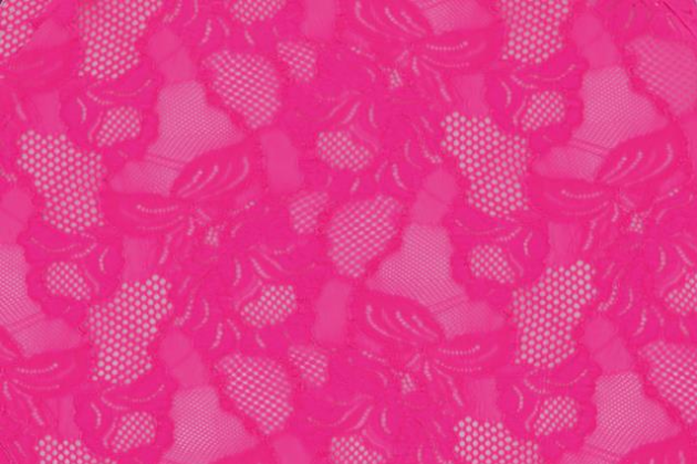 El. krajka Floral Cascade, Pink Fizz, š. 150 cm,  90% PA, 10% LY