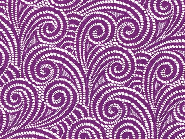 El. krajka Swirl,Hot Magenta š. 145cm, 92% PA, 8% EA