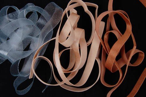 Elastic strap Clear -  ramínko průhledné