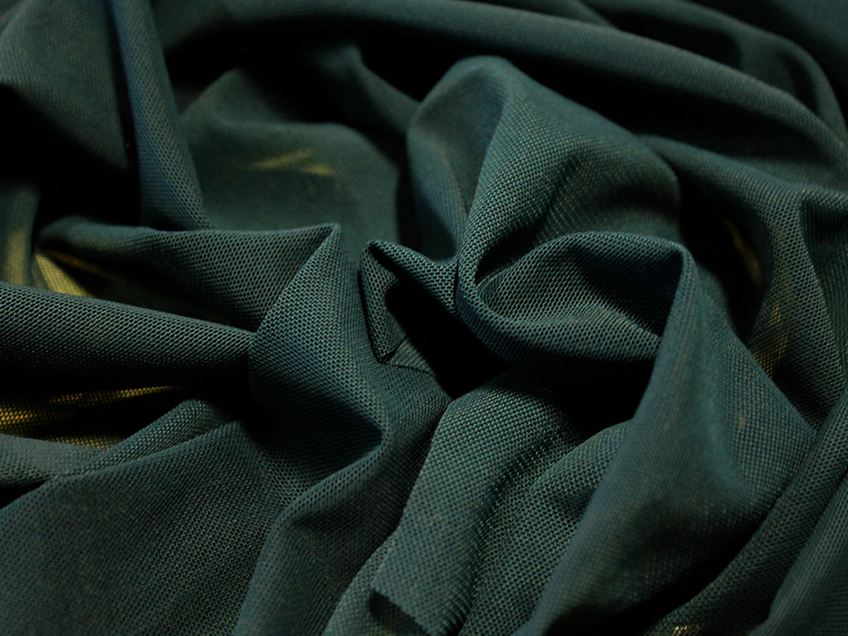 Síťka, Forest Green, š. 150cm, 85% PA, 15% EA