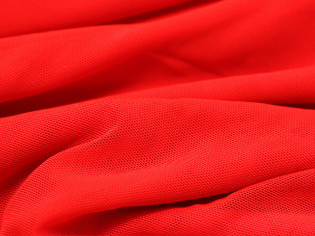 Síťka, Hot Red, š. 140 cm, 87% PA, 13% EA