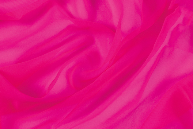 Georgette, Pink Fizz š.112cm, 100% PES