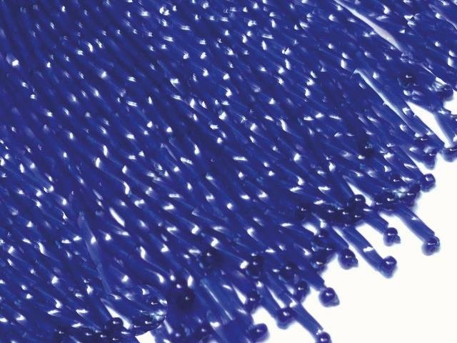 Korálkové třásně Cobalt,délka 7cm