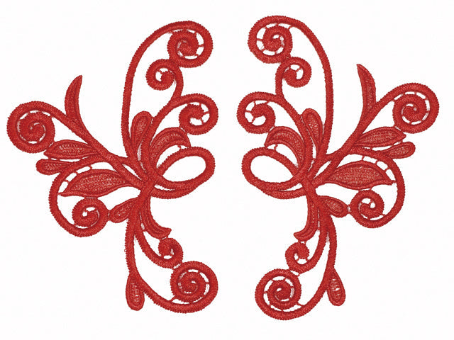 Forever Mystic Motif Deep red , 18cm cm , 85% viscose, 15% cotton