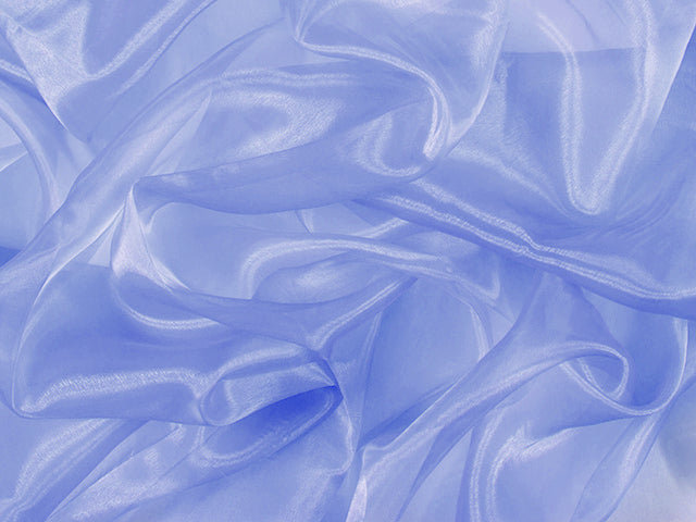 Organza, Bluebell š. 140 cm, 100%PES
