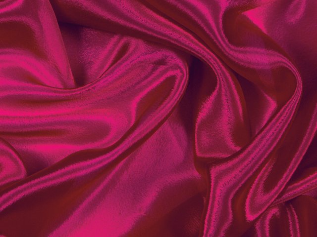 Satin Chiffon, Cherry Red, 112cm, 100%PES