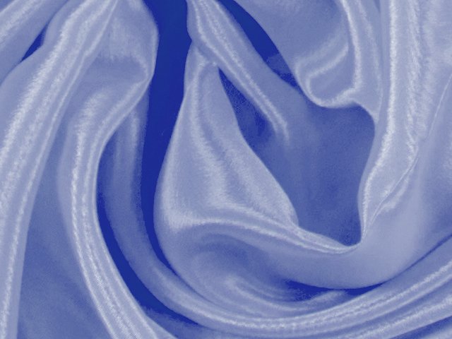 Satin chiffon Bluebell 100%PES