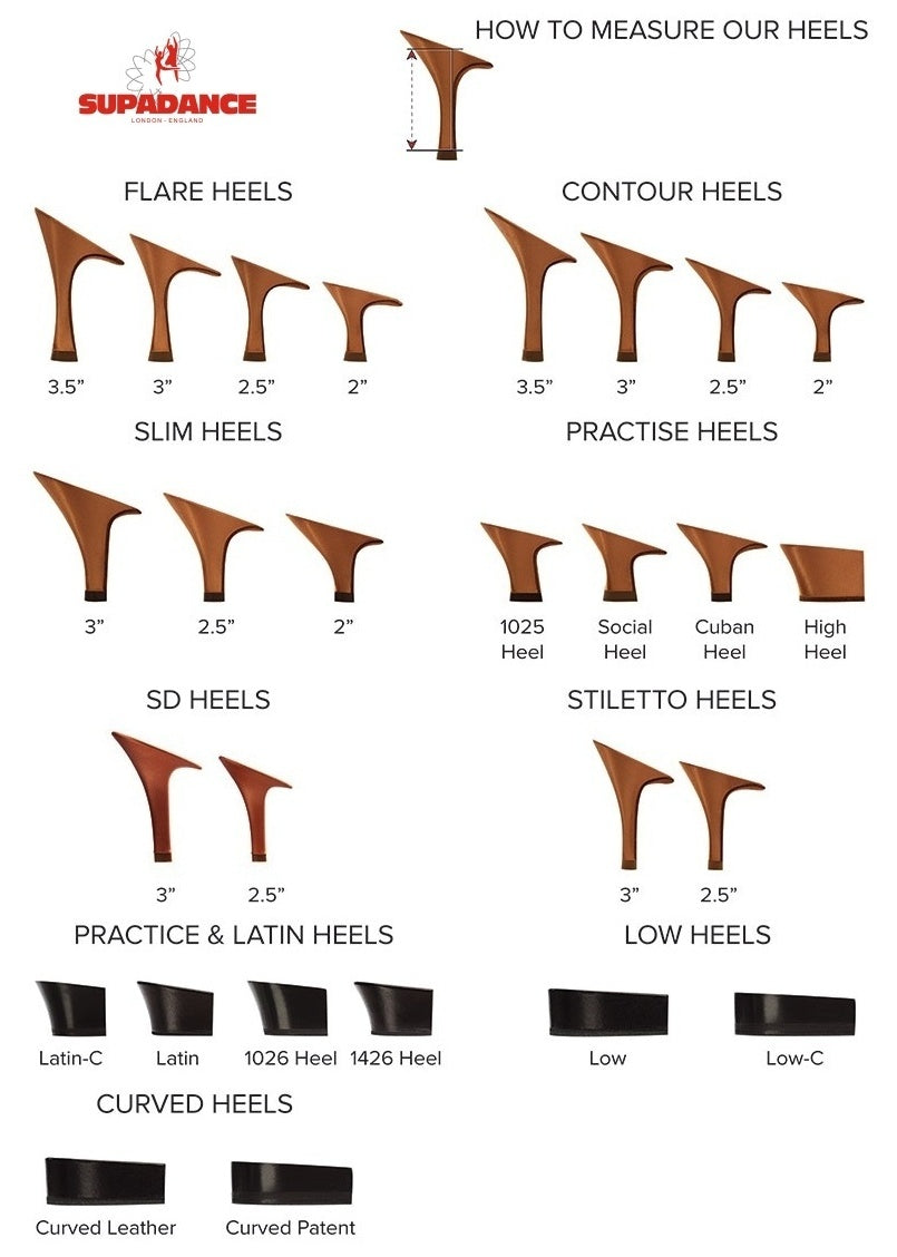 SUPADANCE 1178 dámská taneční obuv - Extra rozšířená