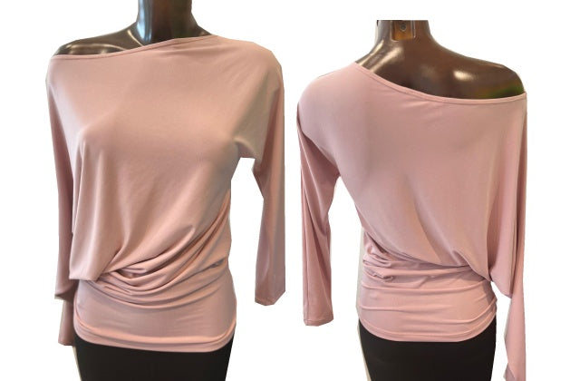 HD Top styl netopýr , stretch
