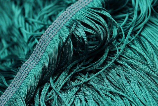 Třásně Elastické Peacock Blue