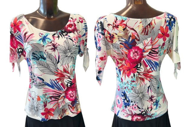 HD Top rukáv s uzlem