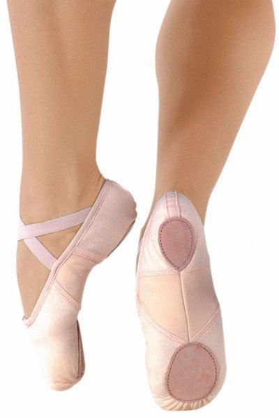 So DANCE baletní obuv s rozdělenou podrážkou - Salmon Pink