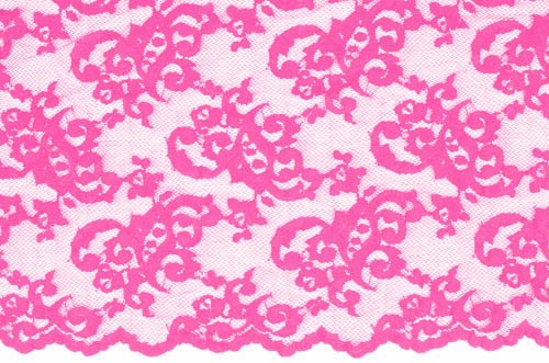 El. krajka Desire, Cerise, 140 cm, 85%PA ,15%EA