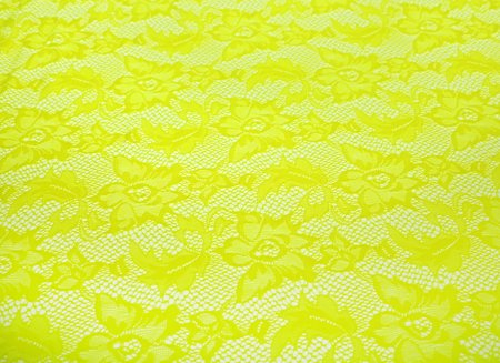El. krajka Valentina, Tropic Lime, š.150 cm, 92% PA , 8% EA
