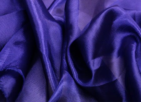Pearl Chiffon, Sapphire, š. 110 cm, 100% PES