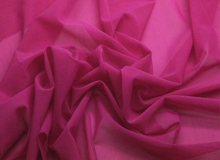 Síťka, Magenta, š.150cm, 91% PA, 9% EA