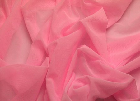 Síťka, Rose Pink, š. 150cm, 85%PA 15%EA