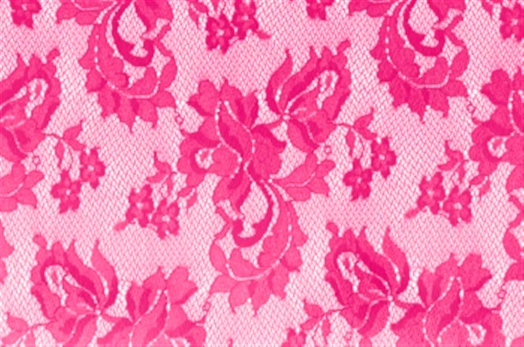 El. krajka Spanish Rose, Hawaiian Pink, š. 140cm, 80% PA, 20% EA