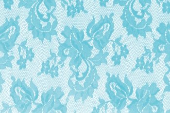 El. krajka Spanish Rose, Pale Turquoise, š.  140cm, 80% PA, 20% EA