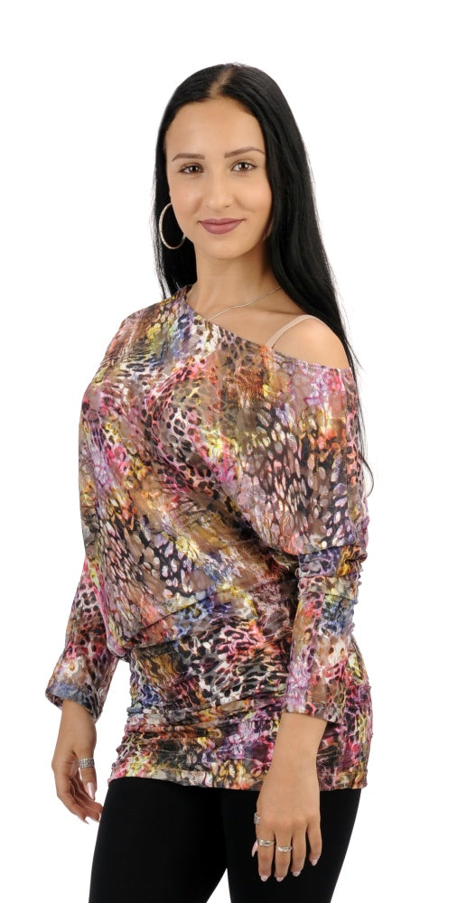 HD Top styl netopýr , stretch