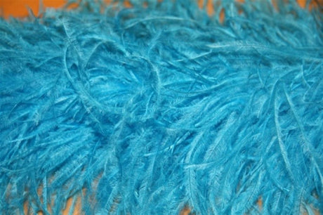 Feather boa Turquoise - pštrosí peří