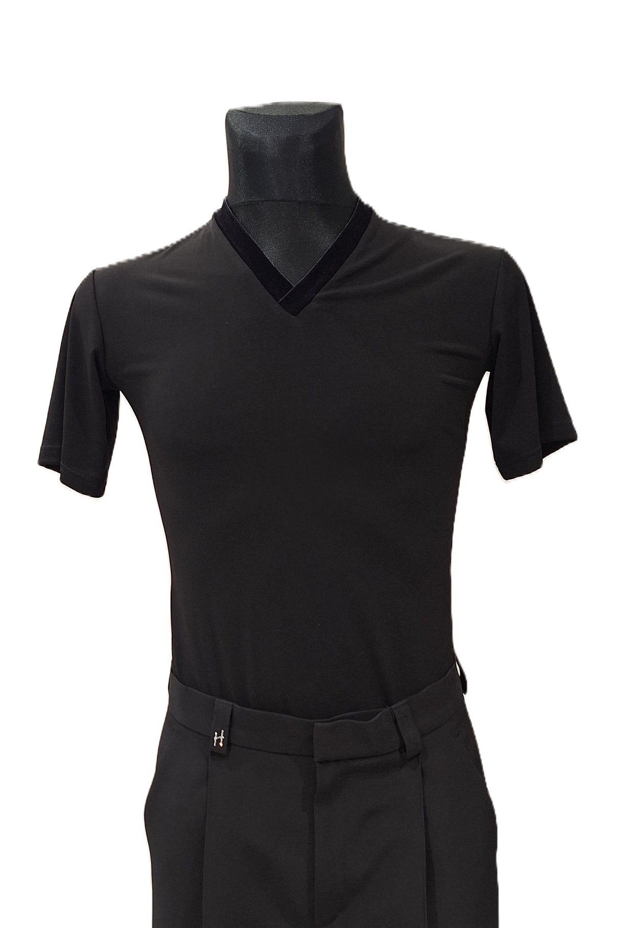 HD Mens top V-neck short sleeve