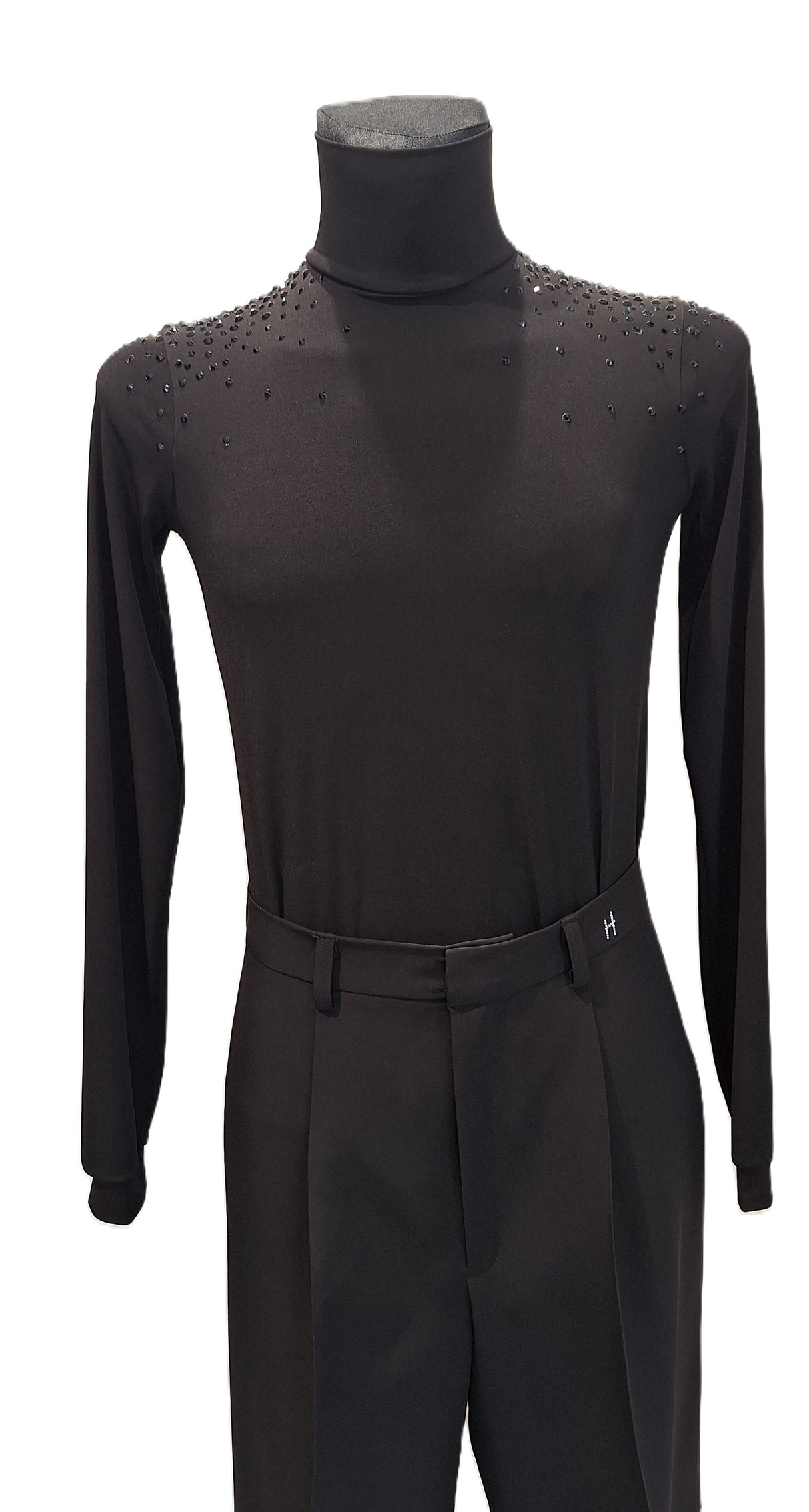 HD Mens turtleneck with stones