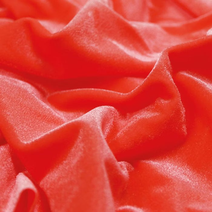 Smooth velvet-Orange ,Elastický samet s hladkým povrchem