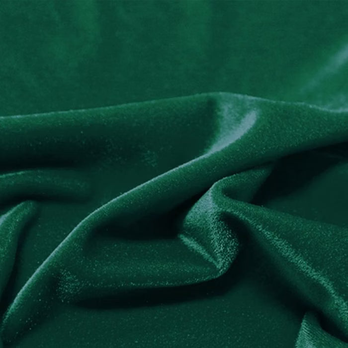 Smooth velvet-Forest Green ,Elastický samet s hladkým povrchem