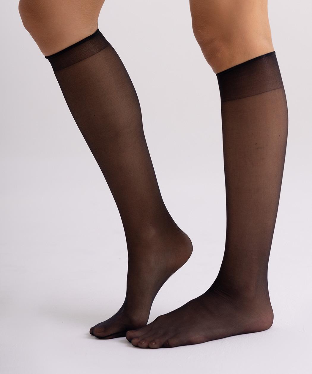 NADOTEC Všedního dne-Podkolenky z odolnější příze | 12 DEN