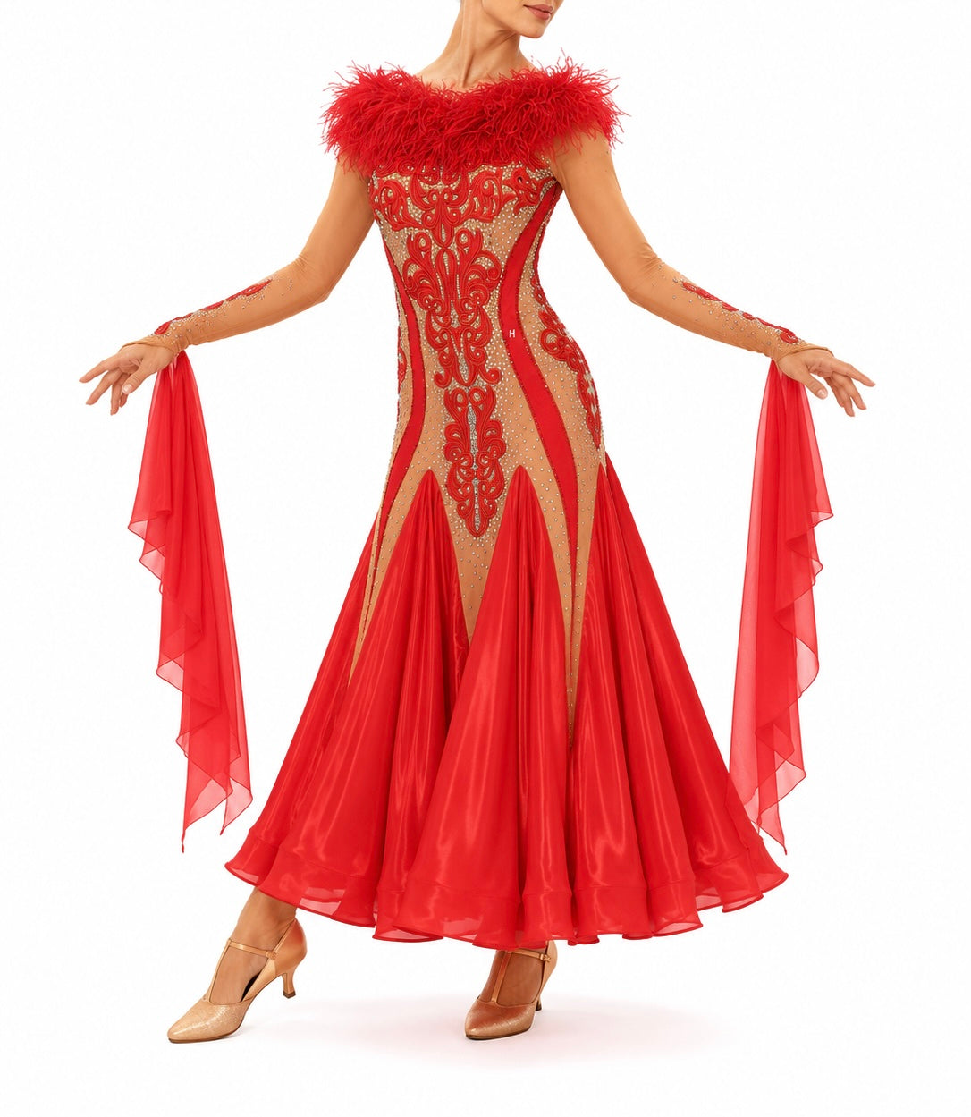 HD Ladies ballroom dress - Summergold