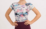 HD Girls leotard short sleeve